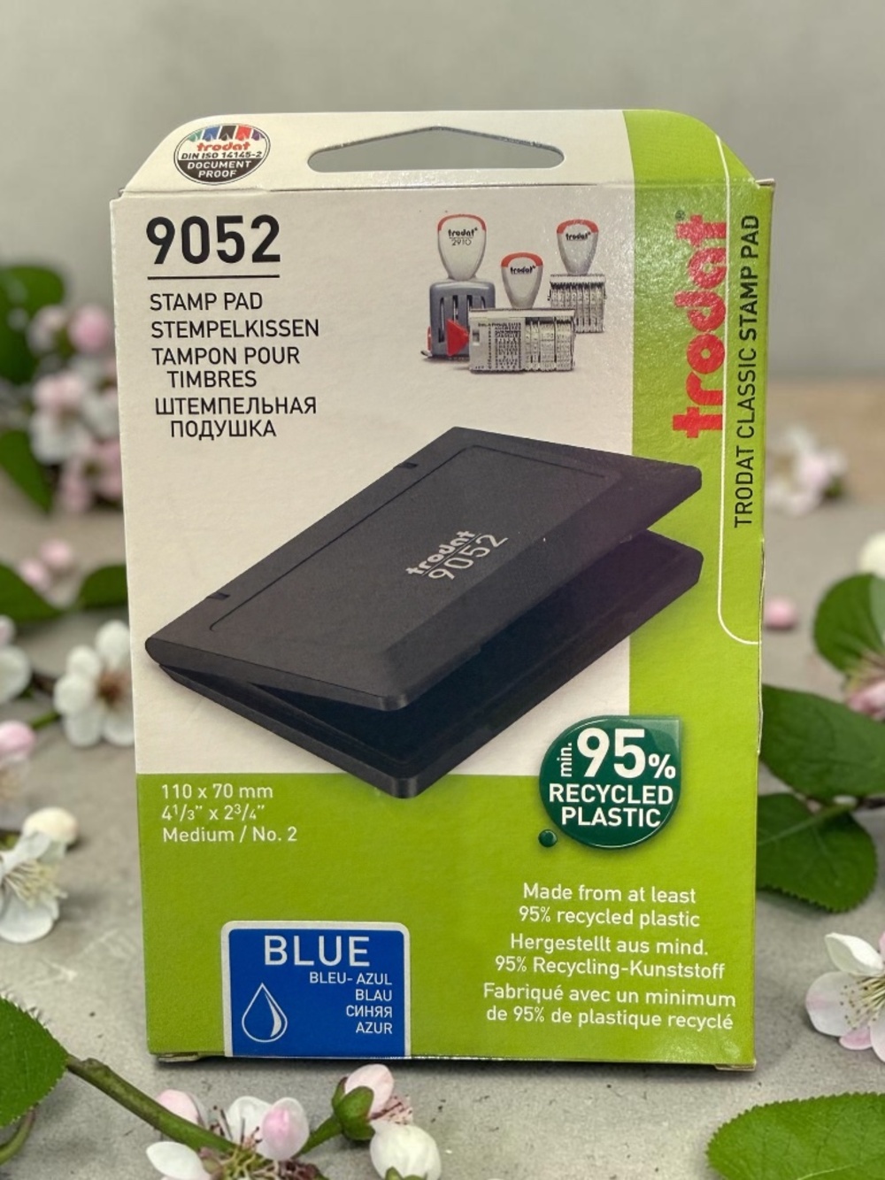 Trodat Classic Stamp Pad "BLUE" - NEW